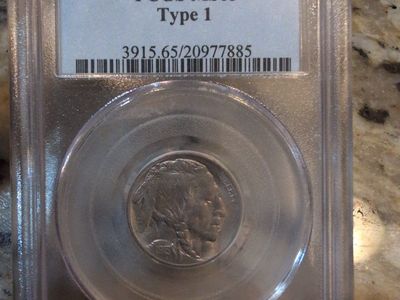 1913 Type 1 Buffalo Nickel