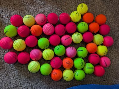 Used golf balls