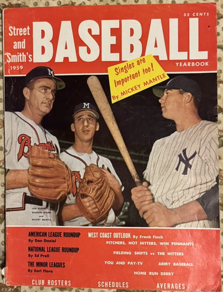 1959 Street and Smith's Baseball Yearbook