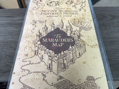 Marauders Map from Universal Studios