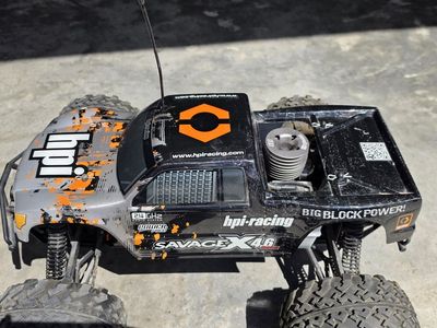 HPI Racing Savage X 4.6 RC Nitro Monster Truck - Big Block