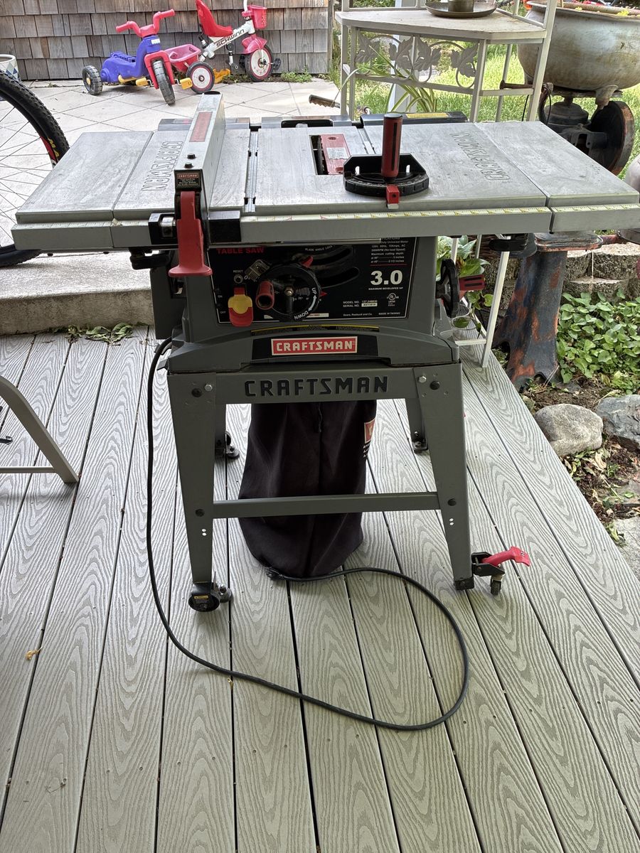 Craftsman table saw