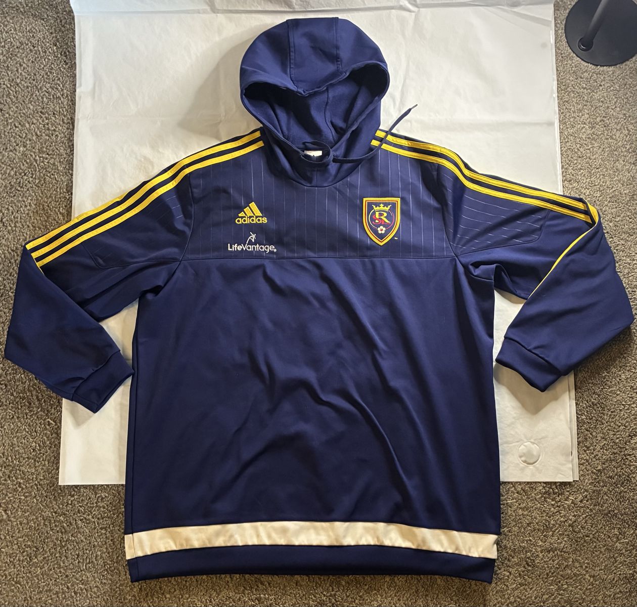 Vintage 2014 Adidas Real Salt Lake RSL Hoodie – 2XL – LifeVantage