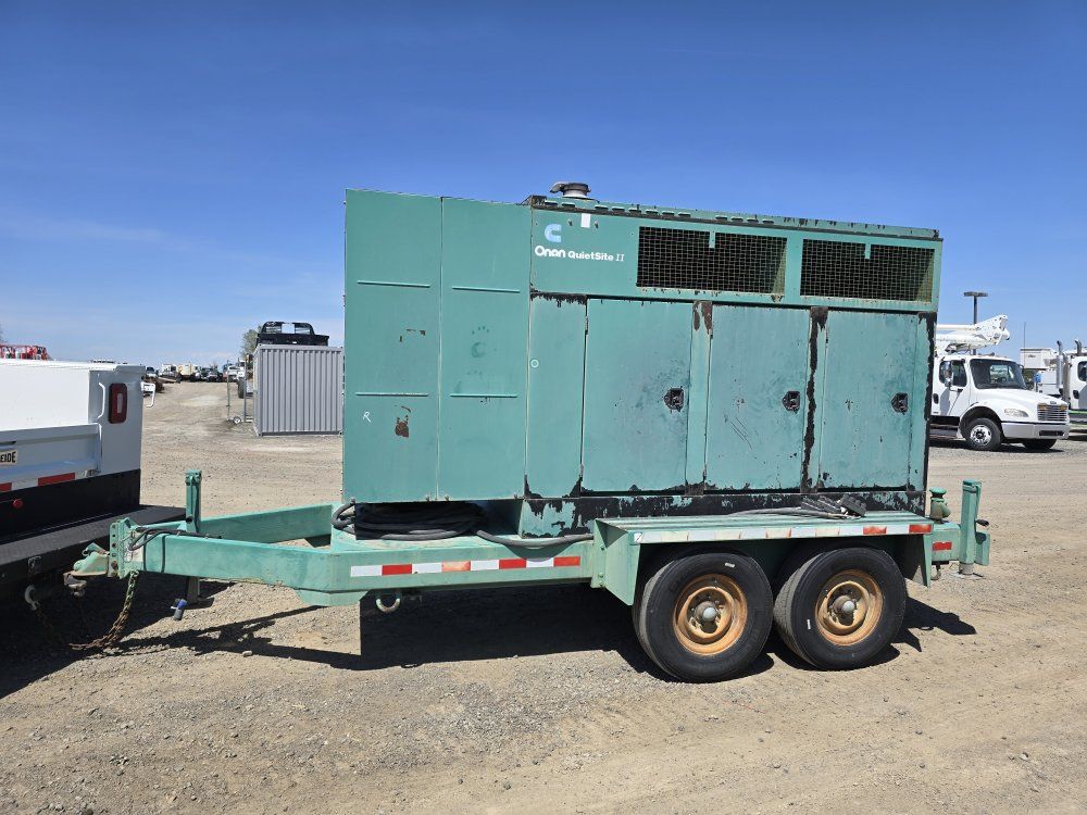 Onan 150kw Towable Diesel Generator 800hrs