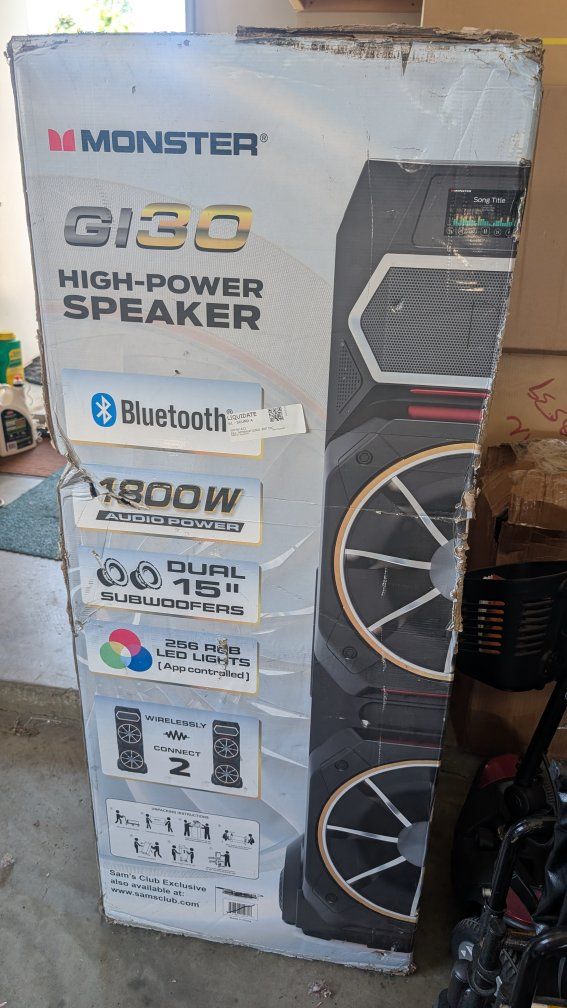 Monster GI30 High-Power Speaker
