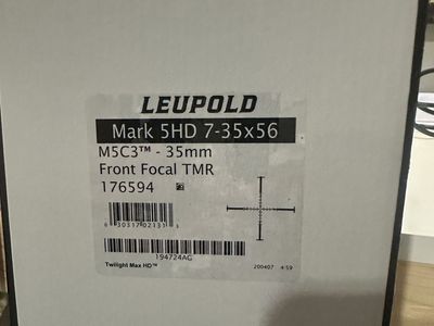 Leupold mark5 7-35x56