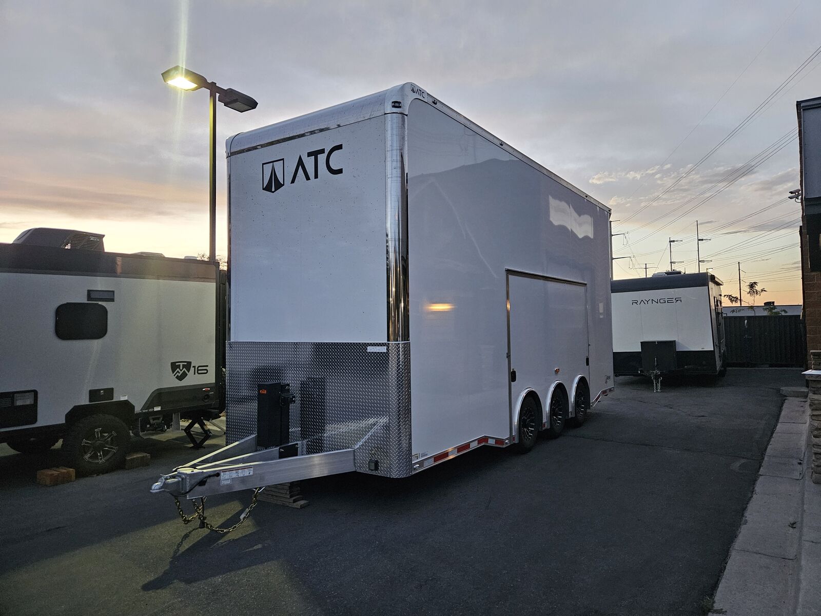 8x24 / 8.5x24 ATC Stacker Car/Toy Hauler All Aluminum Enclosed Cargo