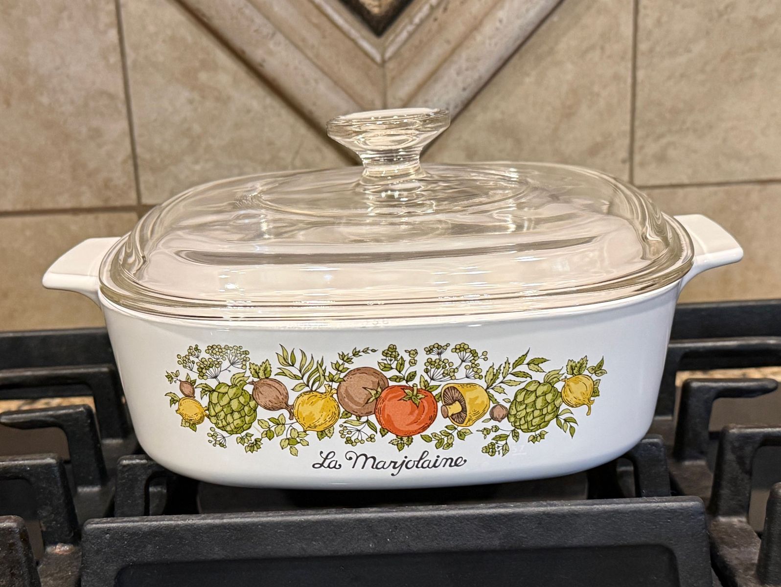 Corning Ware La Marjolaine Spice Of Life 2 QT A-2-B Casserole