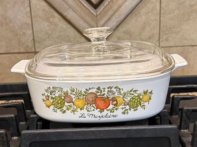 Corning Ware La Marjolaine Spice Of Life 2 QT A-2-B Casserole