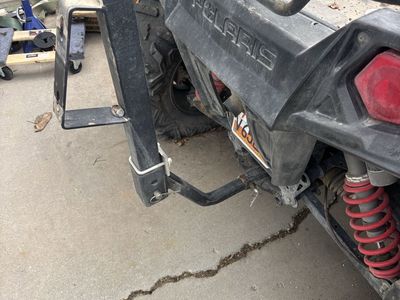 Spare Tire holder for utv