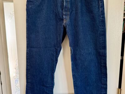 Men’s 40x32 Vintage Levi’s 501 Button Fly Blue Jeans Pants