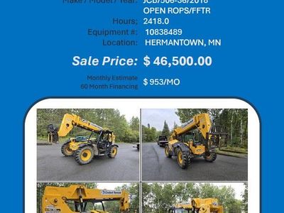 Forklift 506 JCB 6K reach 2018