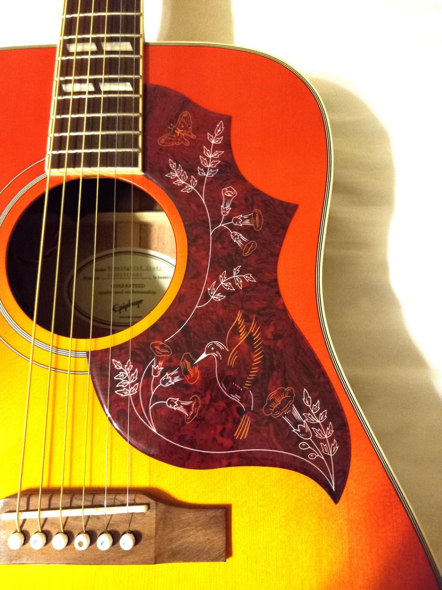Epiphone Acoustic/ Electric Guitar Hummingbird PRO