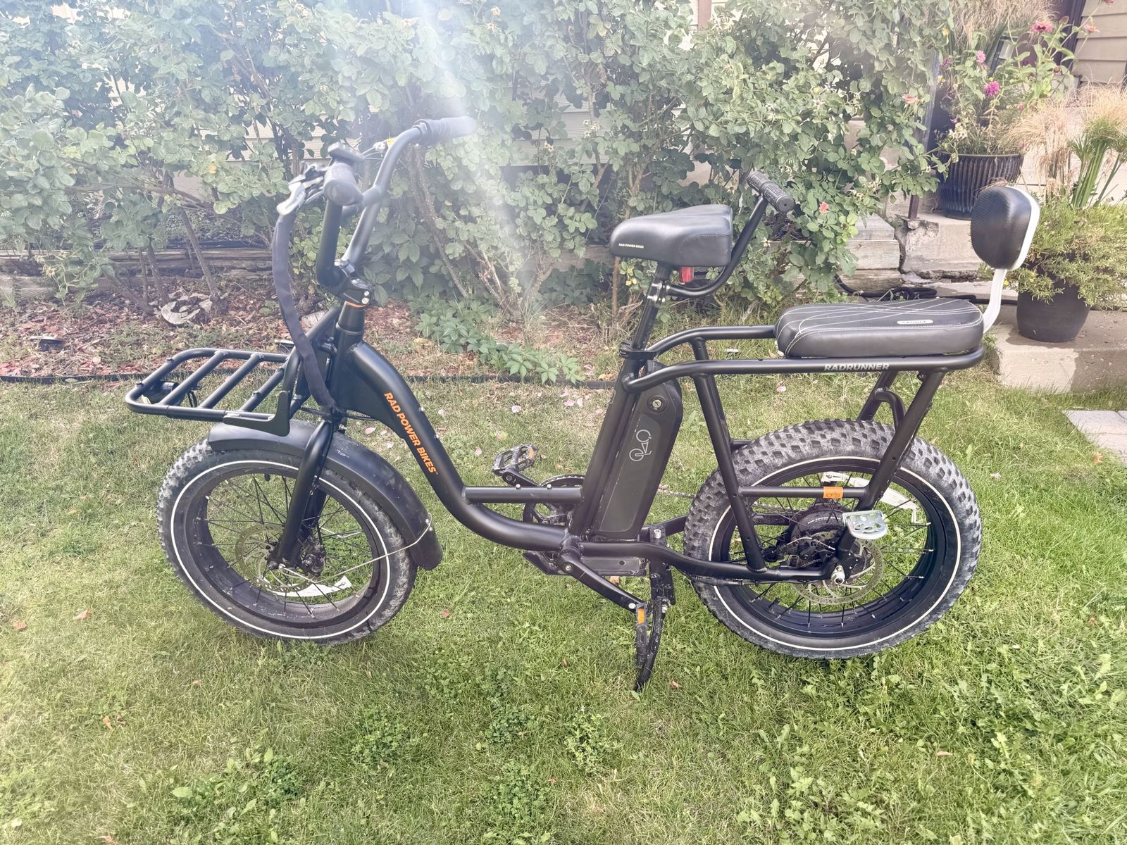 RadPower Bike RadRunner 2 Electric Bike with Passenger seat