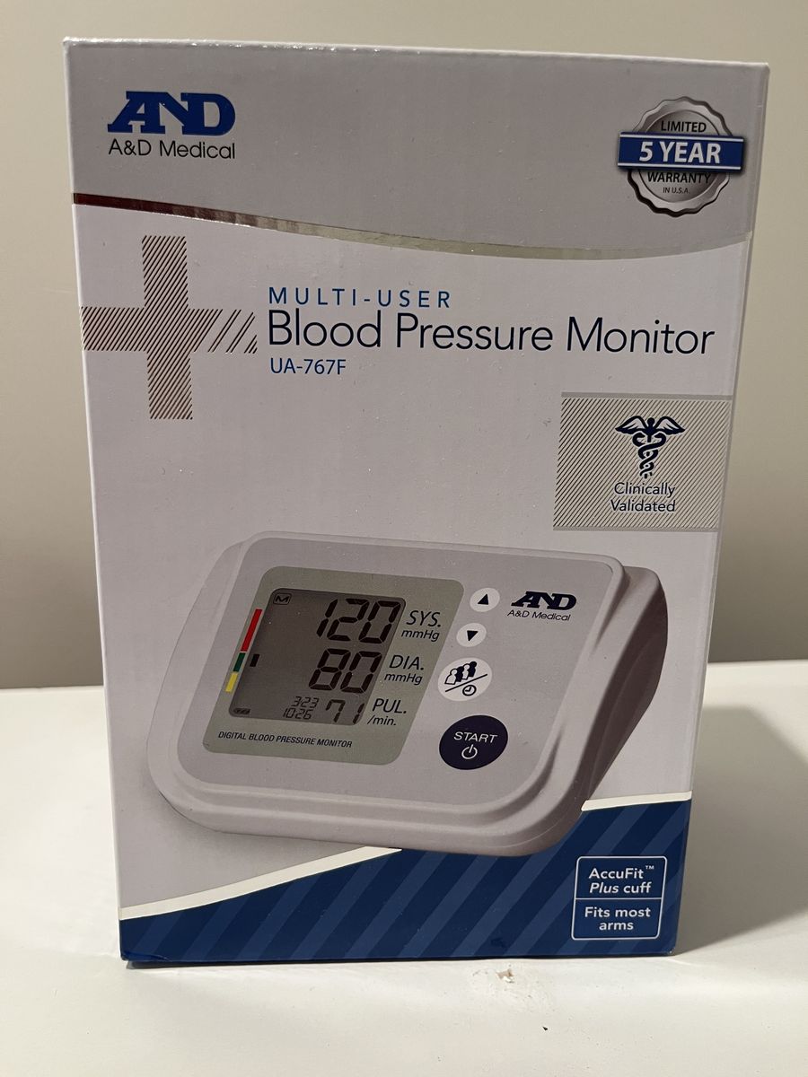 Brand New Easy Portable Blood Pressure Monitor with Included Cuff