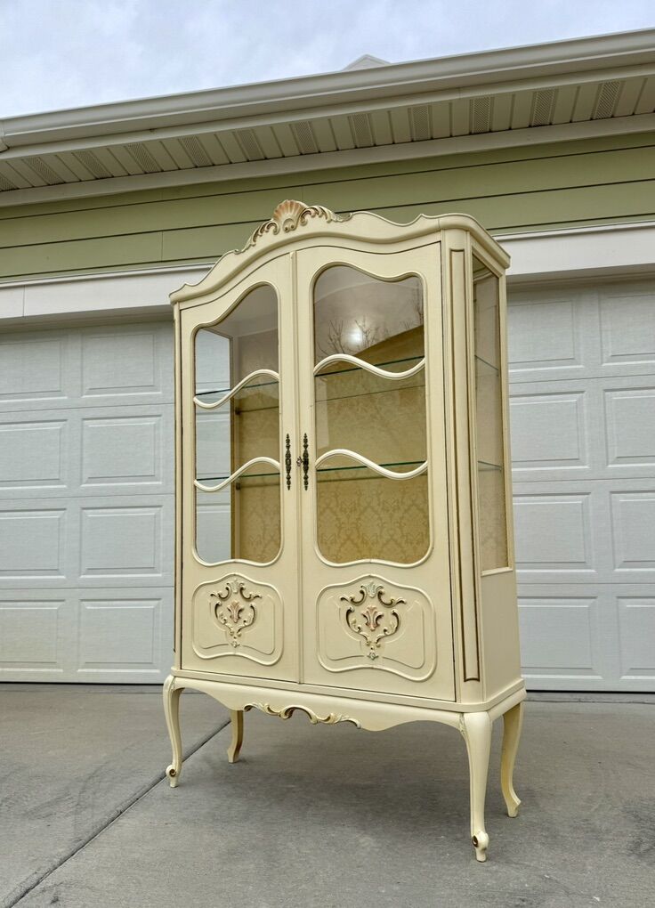 Antique German Display Cabinet
