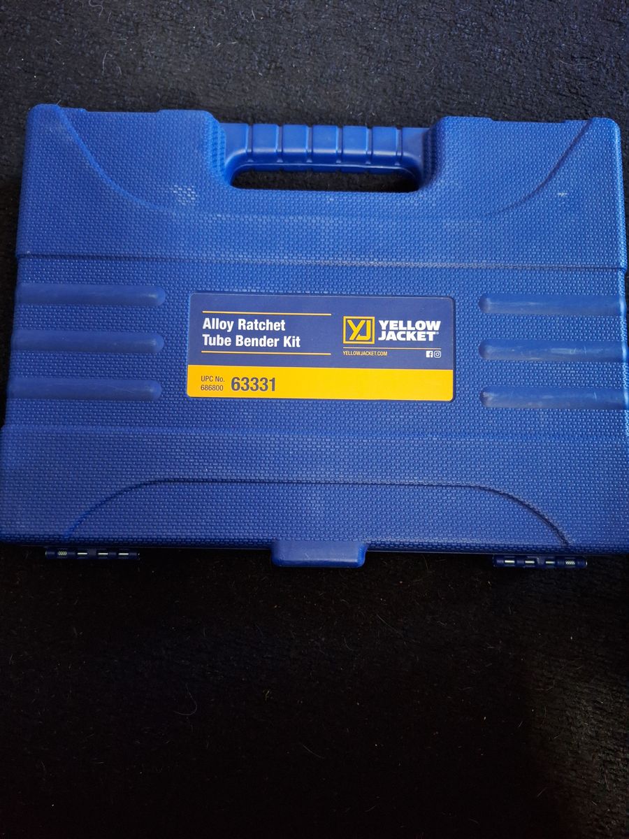 Yellow Jacket Alloy Ratchet Tube Bender Kit