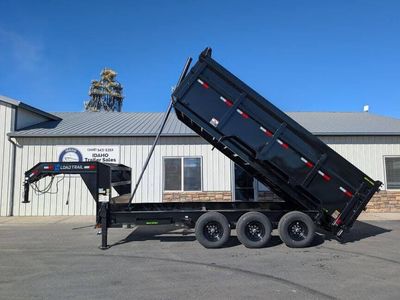 2026 Load Trail DG 83x16x4 Triple Axle Telescopic Gooseneck Dump 21K
