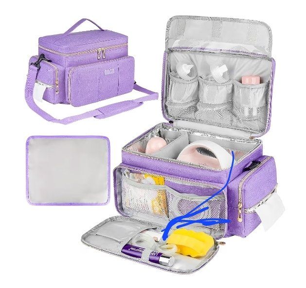 brand new purple Insulated Pump bag and spectra