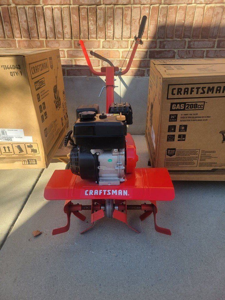 Craftsman 208-cc 24-in Front-Tine Forward-Rotating
