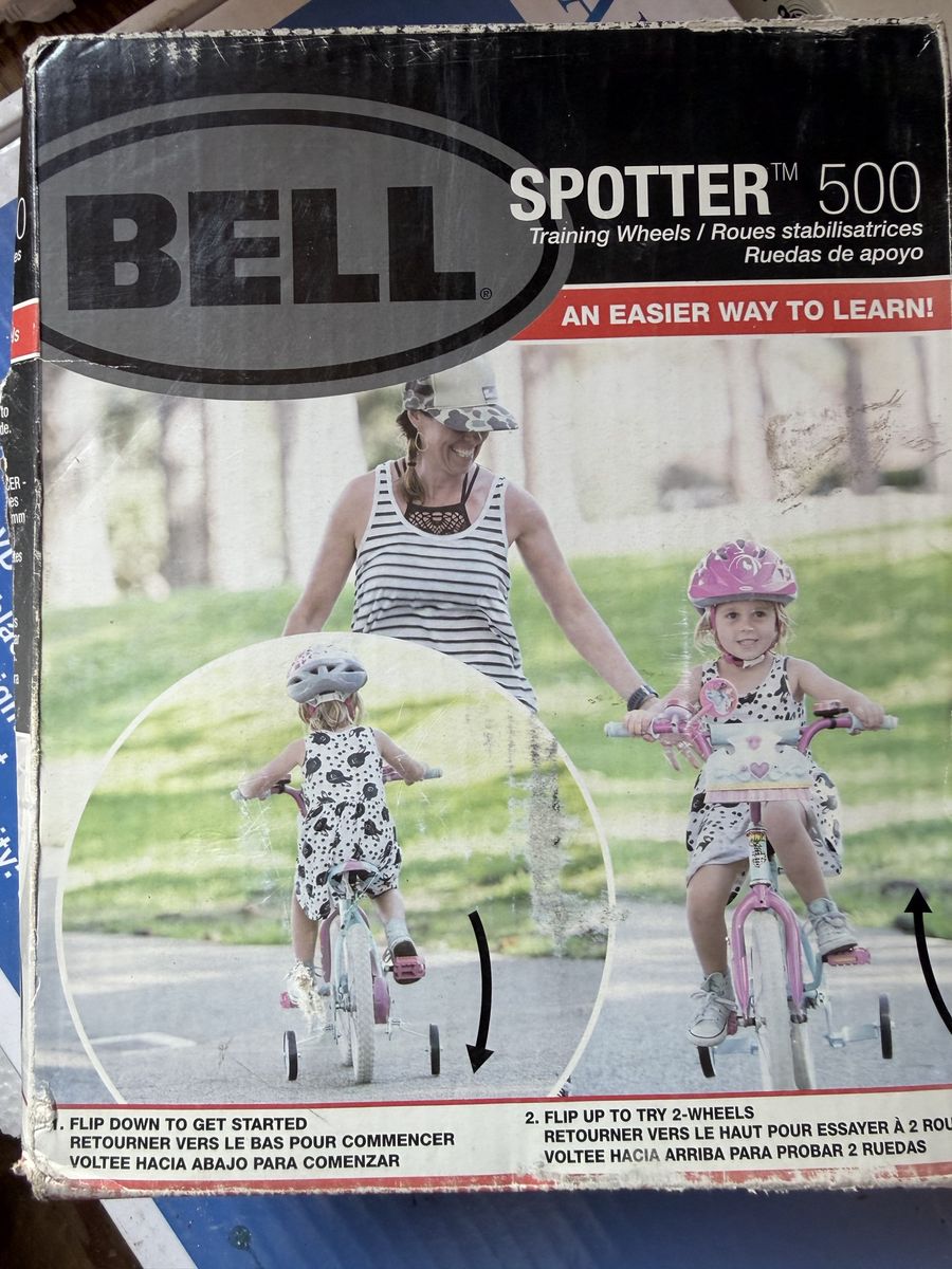 Bell Spotter 500 Flip-Up Kids Bicycle Training Wheels Set