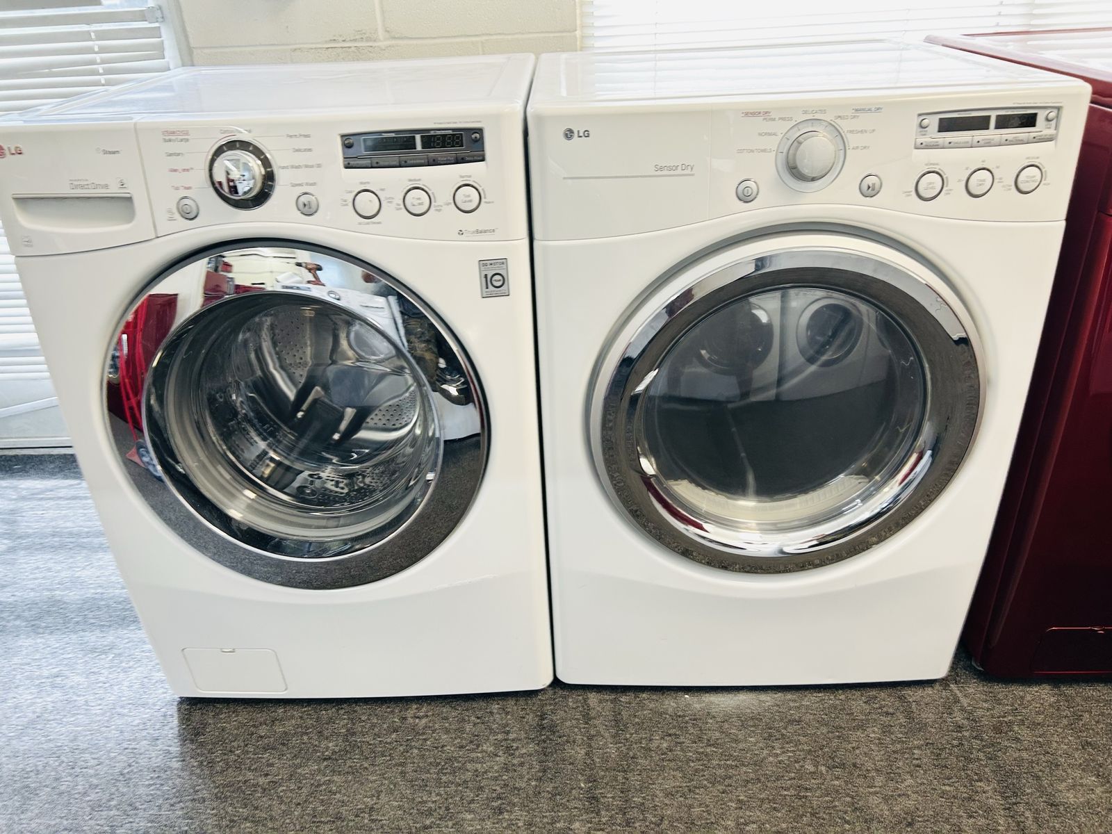 LG washer and dryer set