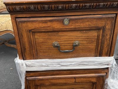 Hard Wood File Cabinet