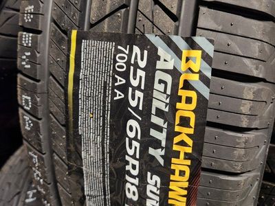 255/65r18 blackhawk agility suv