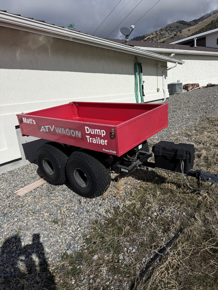 Bosski Dump Trailer for ATV & UTV