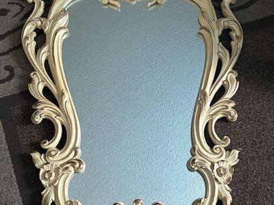 Vintage syroco mirror