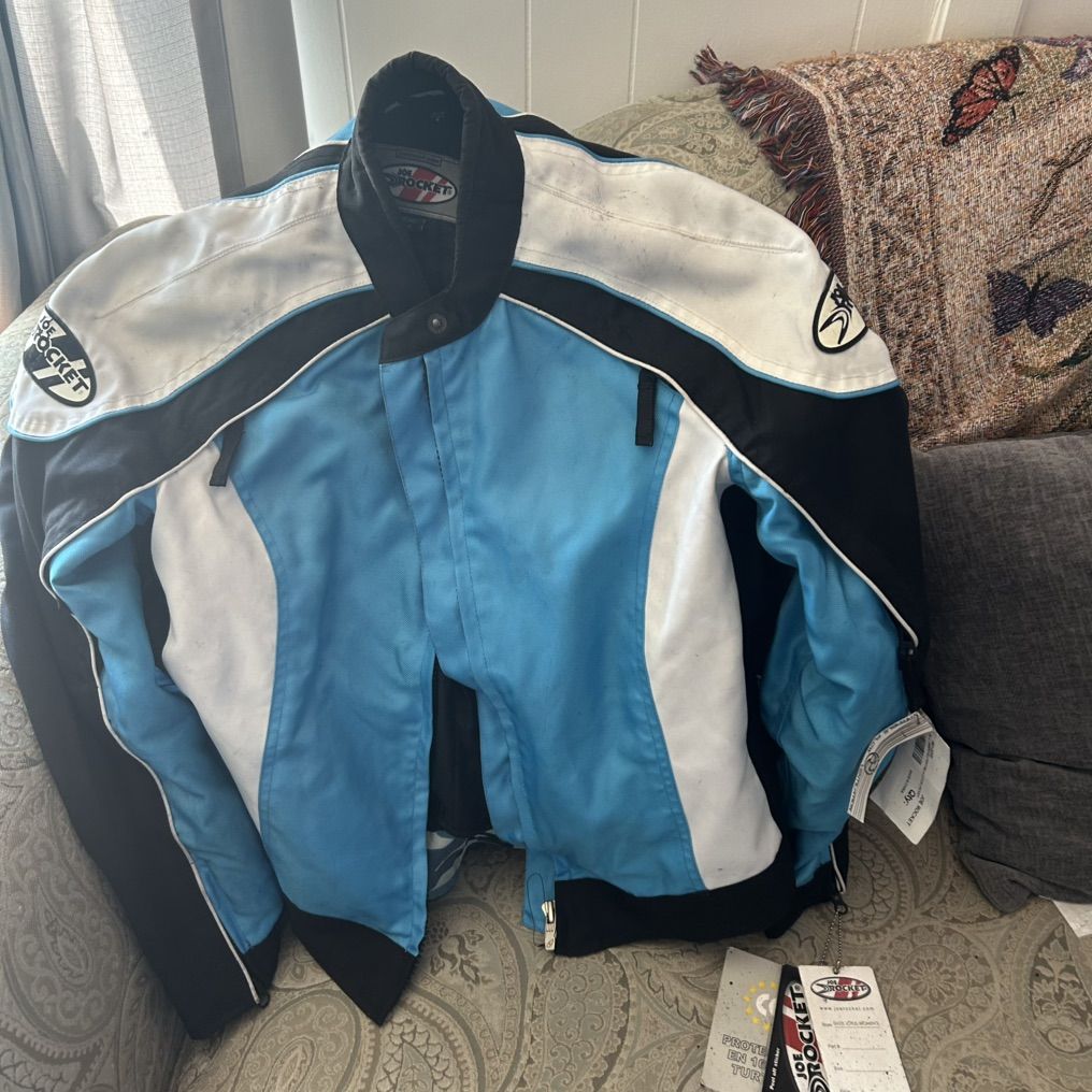 Womans Motorcycle Jacket XL