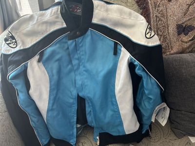 Womans Motorcycle Jacket XL