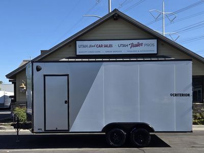 2026 Criterion 8x18 / 8.5x18 10k Axles .080 PolyCOR Aluminum Enclosed Cargo Trailer New