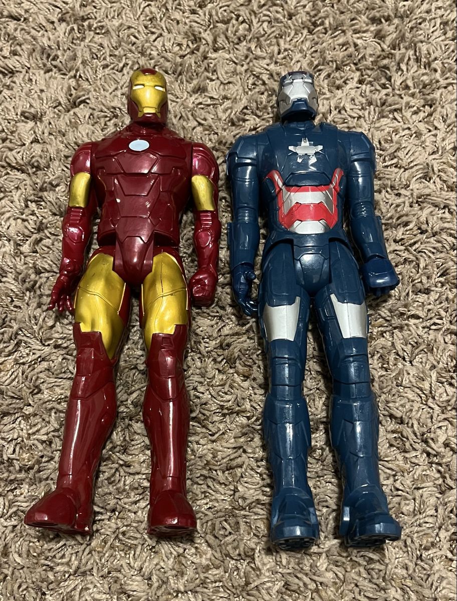 Marvel Avengers Iron Man & War Machine Action Figures - 12 inch