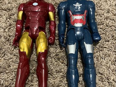 Marvel Avengers Iron Man & War Machine Action Figures - 12 inch