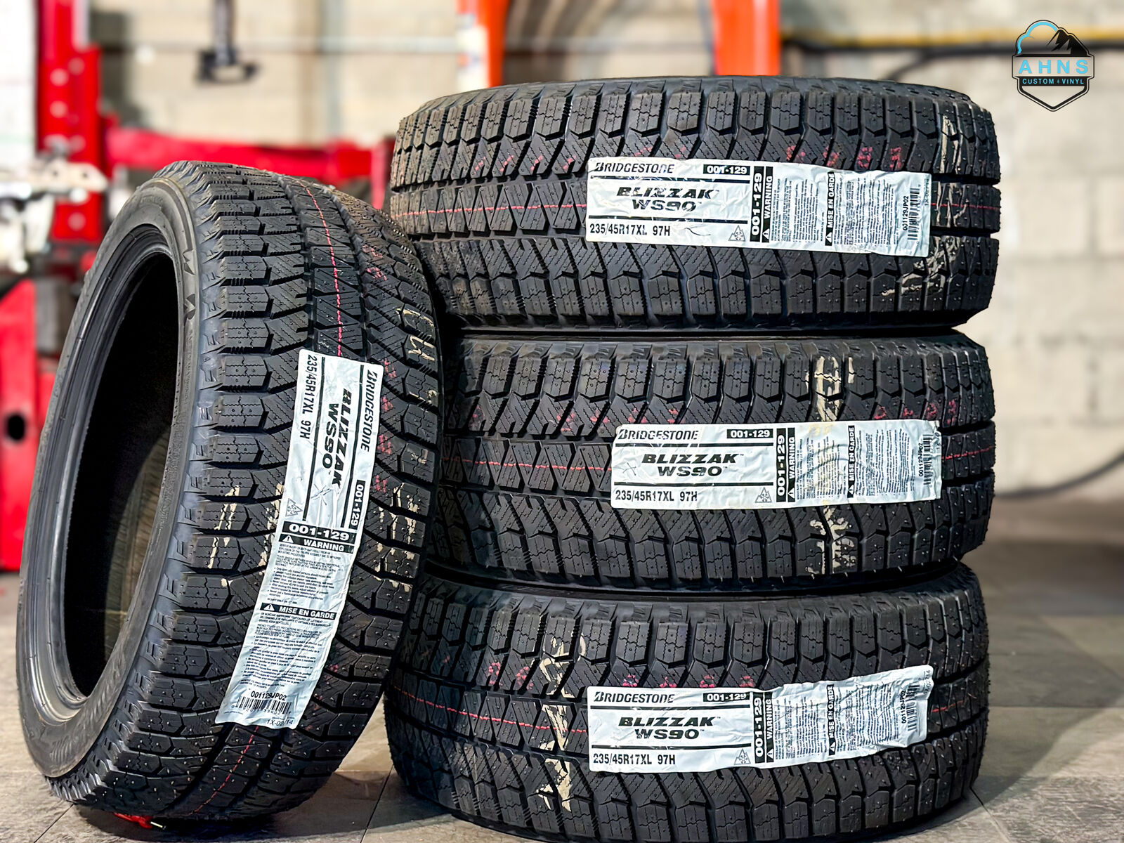 Snow | 235 45 17 Bridgestone Blizzak WS90 | Brand New | Winter Tires | 235/45r17 | Subaru | Mercedes | Infiniti | Chevy | Ford