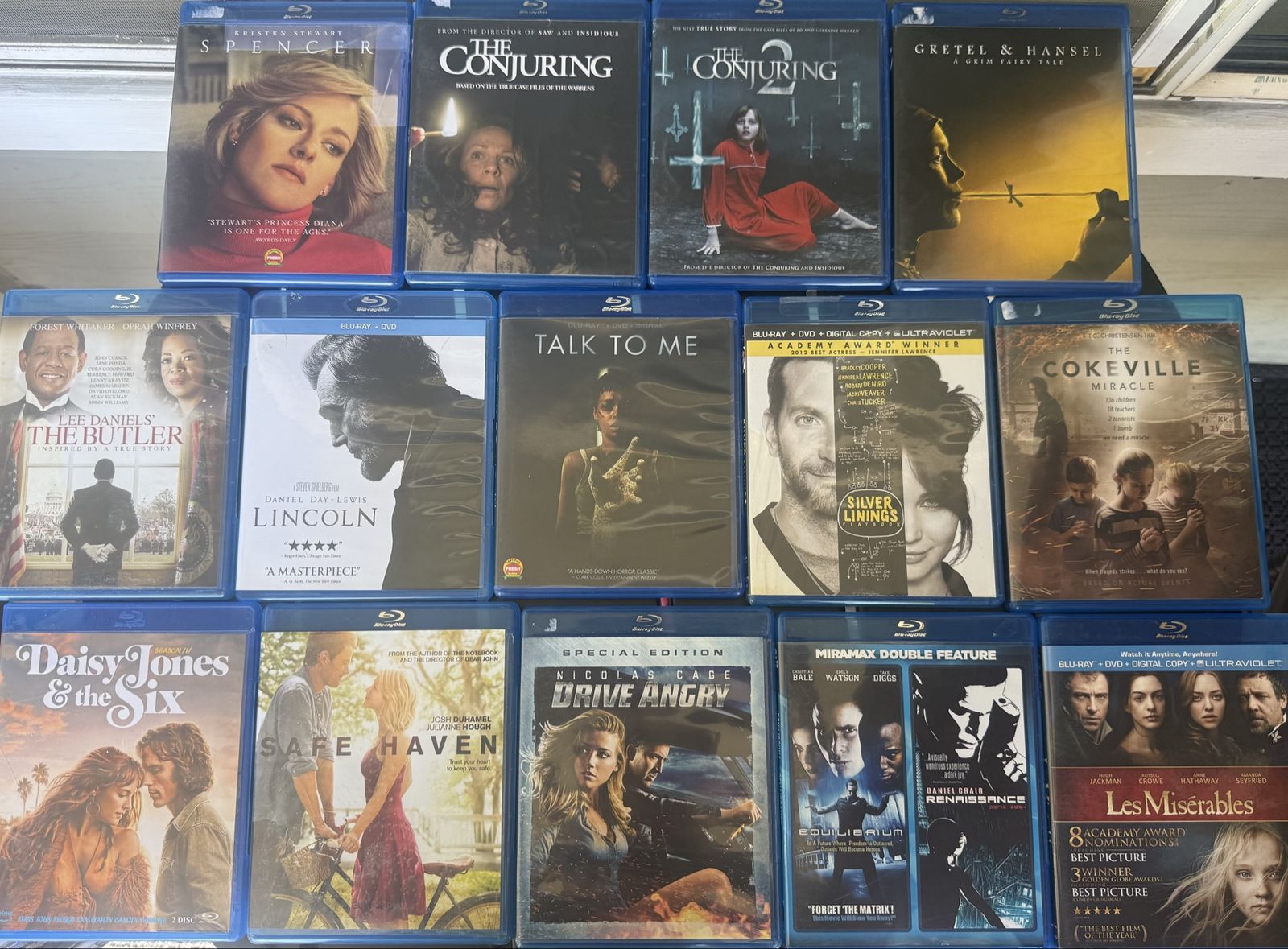 Mixed Lot of 12 Blu-ray Movies: $5 each