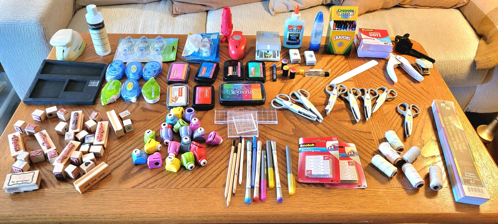 Boatload Full of Scrapbooking Supplies