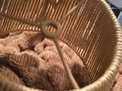 Woven Rattan Rope Lamp Shade Natural Boho Style