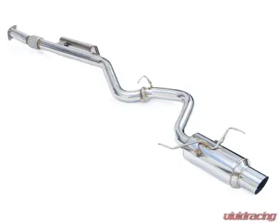 Invidia N1 Polished Tip Stainless Steel Single Exit Cat Back Exhaust for 2022-2025 Subaru WRX HS22SW4GTP
