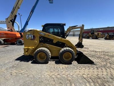 CAT 246 Wheeled Skid Steer Rental – Fast Loader for Concrete, Asphalt & Jobsite Work - $245 Half Day
