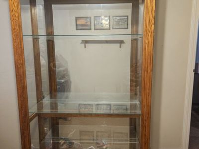 Curio Cabinet with light