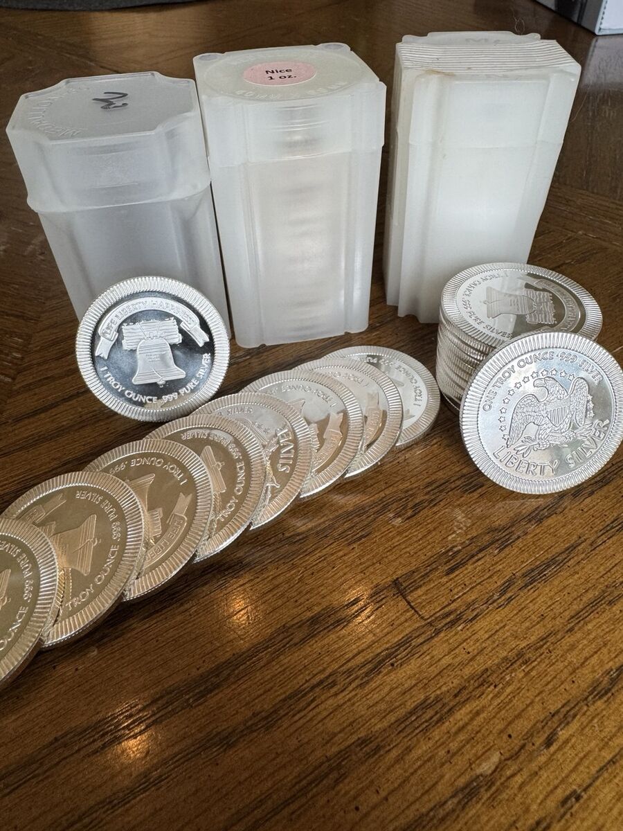 Silver Rounds 1 oz .999 Pure $3 below Spot