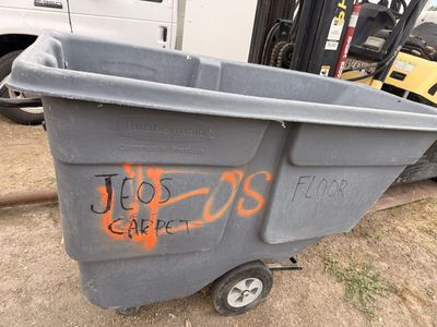 Utility dump cart
