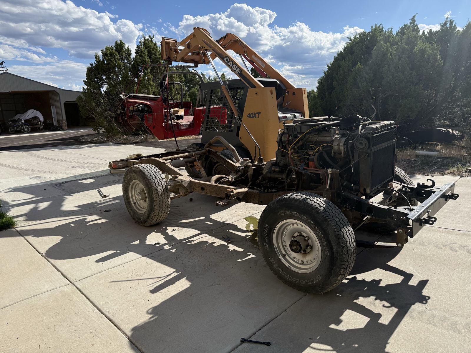 2F engine complete, 1979 Toyota FJ40