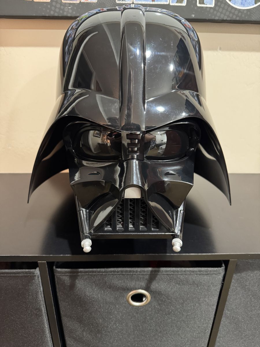 Hasbro Star Wars Darth Vader Helmet Adult Size Electronic with Sound Effects Black Series