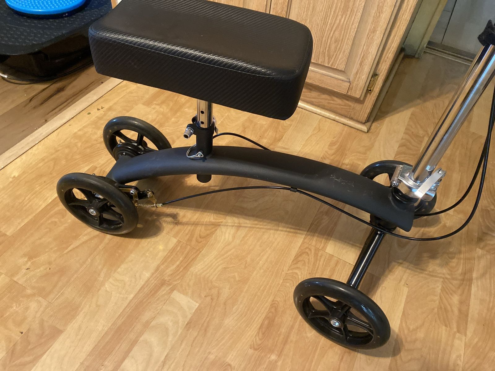    Like.  New.  In Ogden no delivery. No. Trade. $ 65.00. Steerable Knee Walker Scooter with Adjustable Height and Brakes