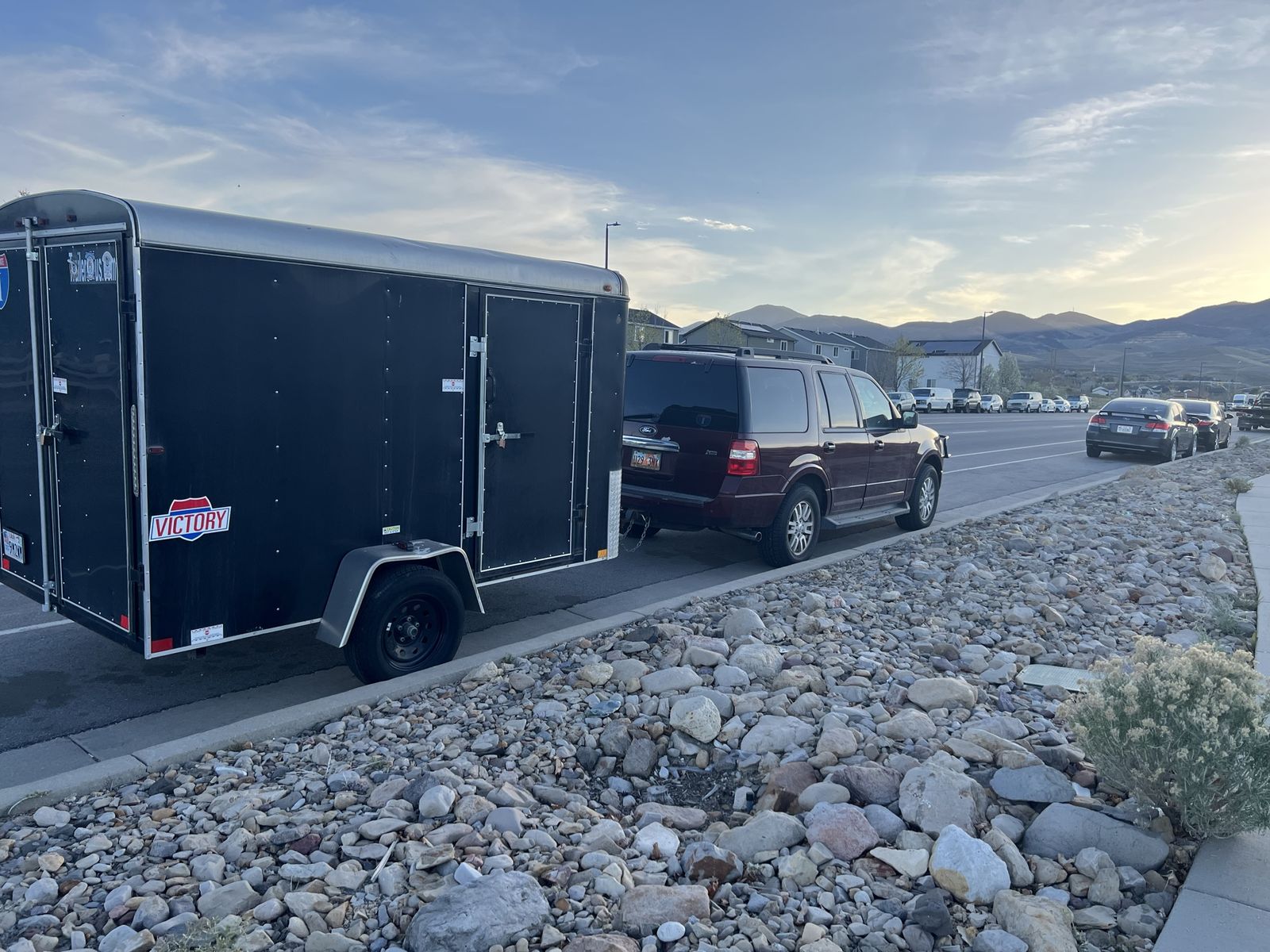Closed trailer