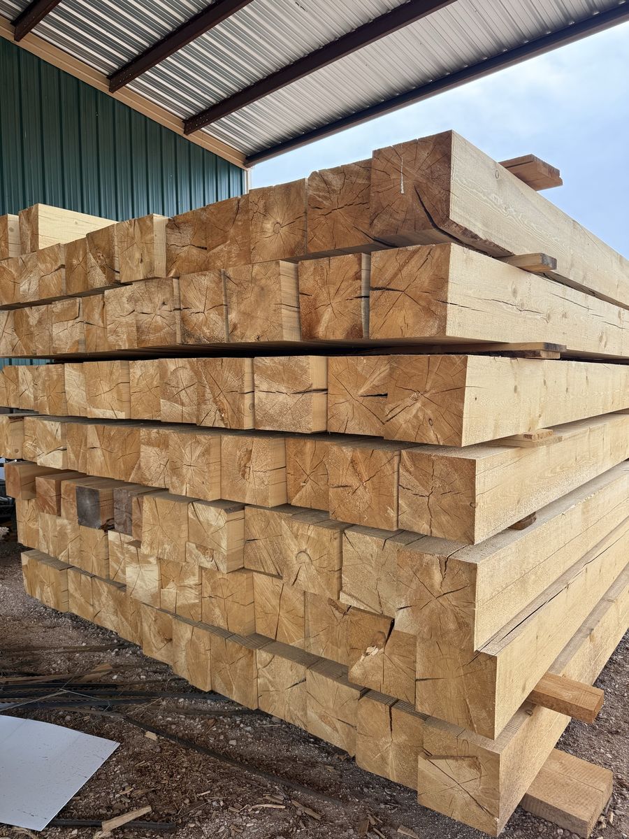 Rough Cut Lumber and Beams