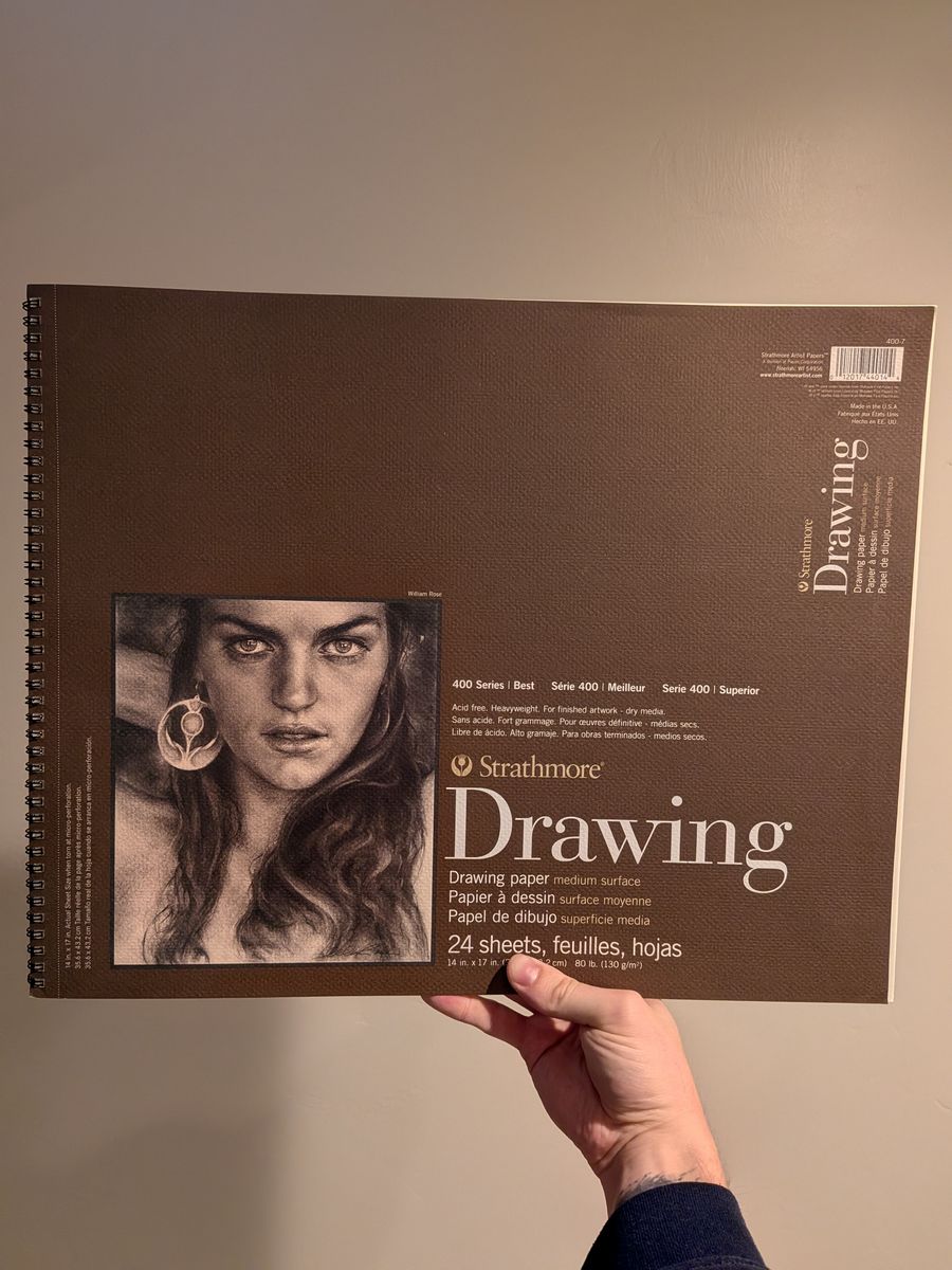 Strathmore 400 Series Drawing Pad 14x17 (24 sheets)